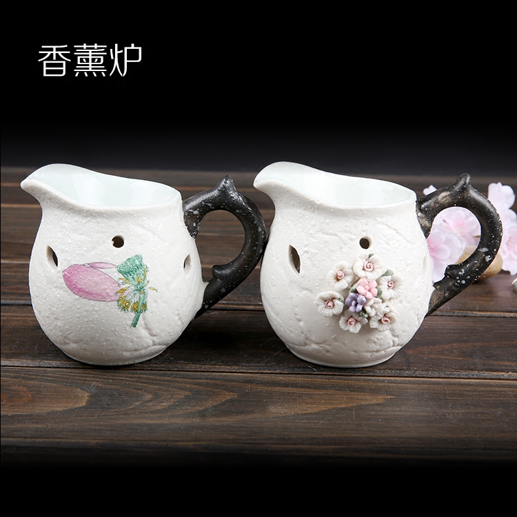 Beauty salon with ceramic aromatherapy stove handle candle ceramic aromatherapy stove essential oil stove Thailand creative home Zen