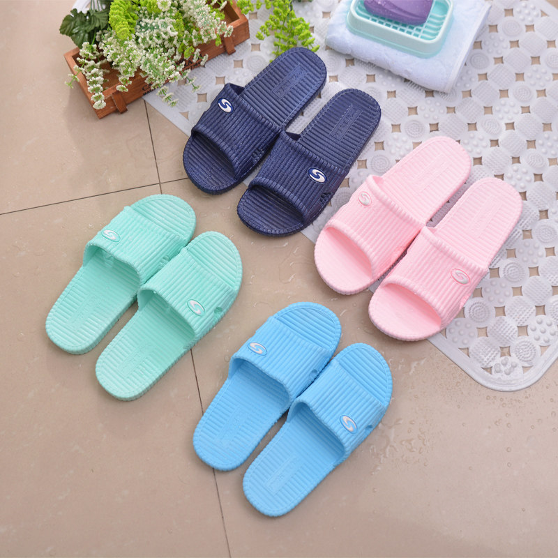 Shunhang 2016 new parent-child series fashion home bathroom flat bottom for men and women old and young lovers plastic slippers