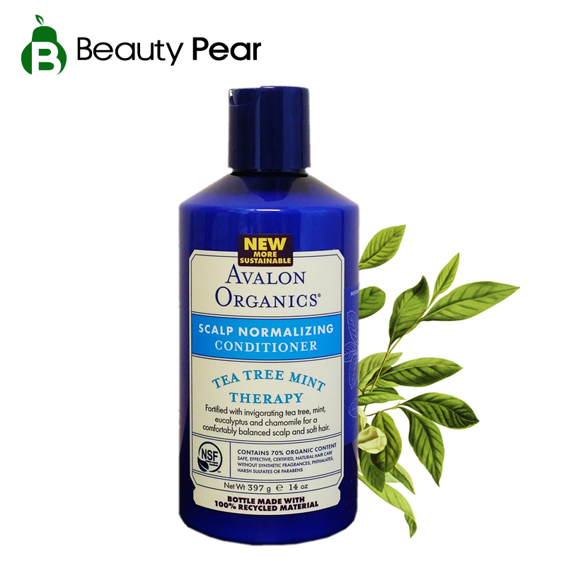 美国Avalon/阿瓦隆茶树薄荷控油调理护发素397ML