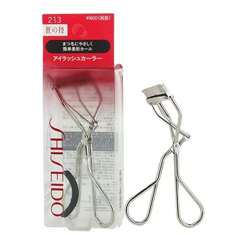 Shiseido/资生堂日本原装213匠之技睫毛夹 附替换胶垫 自然卷翘