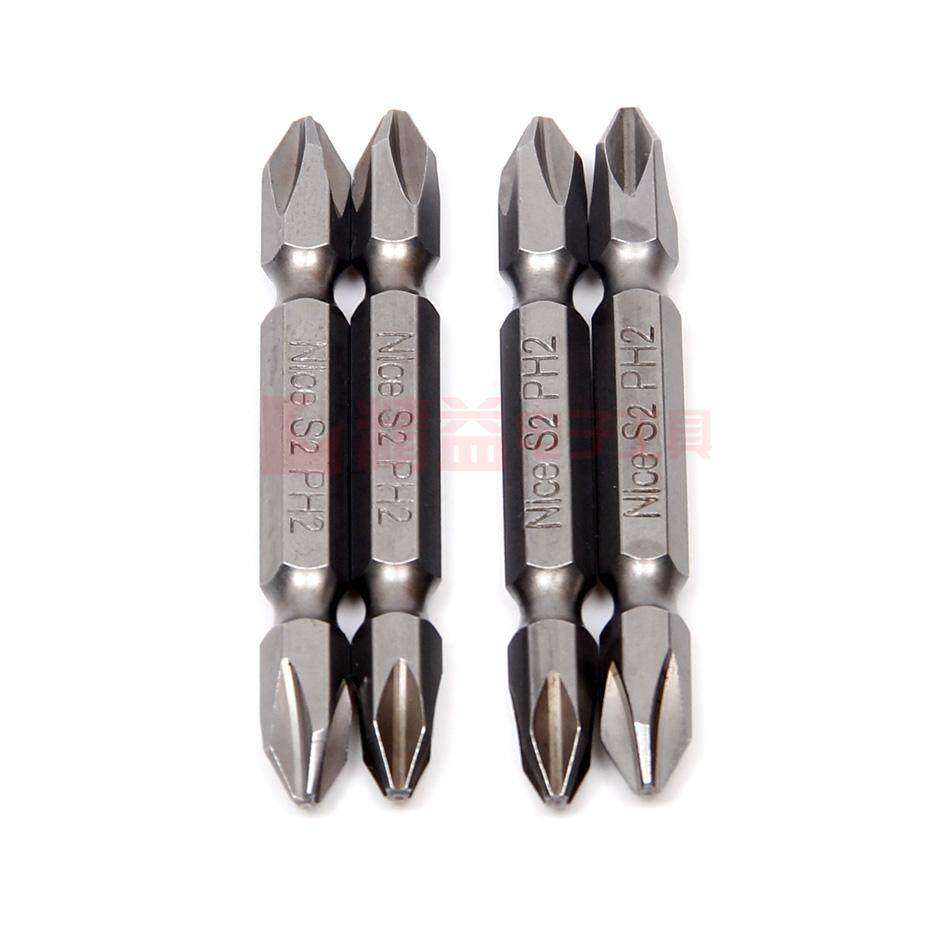 S2 alloy steel SS1 4 pneumatic screw head pneumatic screw head double head pneumatic screw head magnetic SS1 4*65*2#