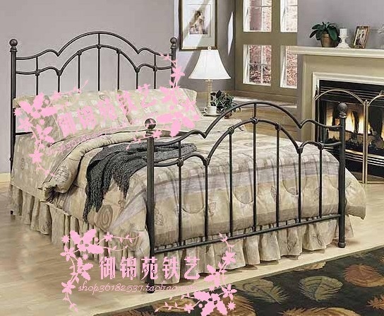 Iron bed Nordic modern minimalist single bed 1 2 meters apartment bed rental room hotel theme iron frame bed 1 5