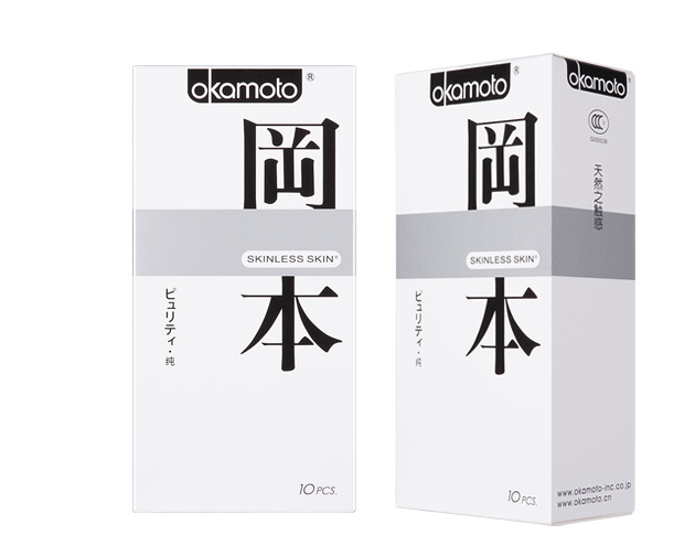 冈本 避孕套 纯10只装 超薄至尊安全套情趣成人用品LP