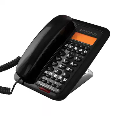 New acrylic panel hotel telephone room one-touch phone three-party call shop three-pack Kentian day