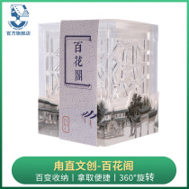  Suzhou Luzhi Ancient Town cultural and creative products Baihua Pavilion original design variety storage 360°rotating easy to take