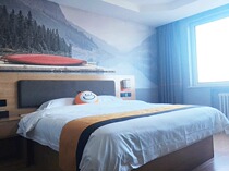 Orange Passenger Hotel Hebei Baoding Zhuzhou City Dragon Road Store Standard Large Bed Room