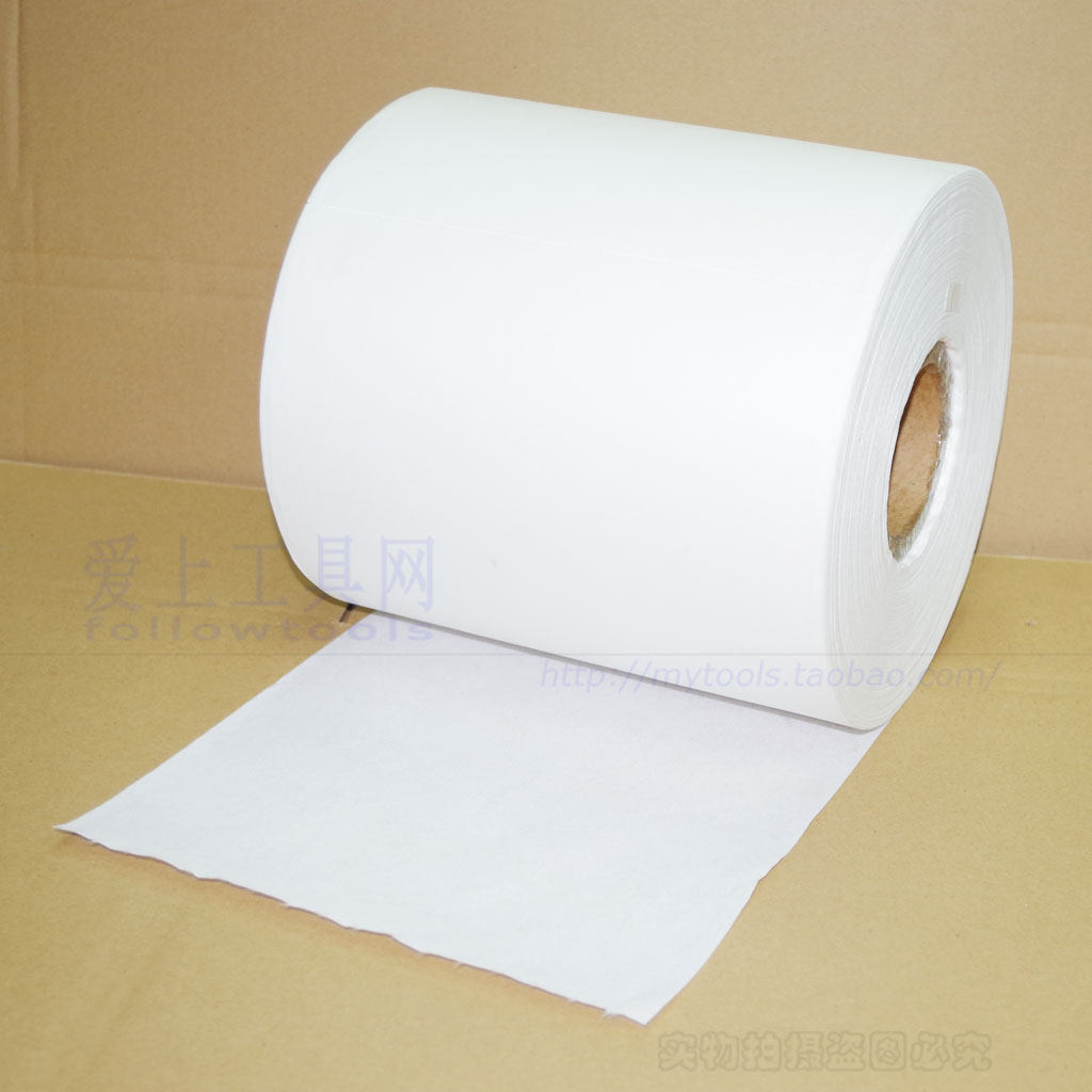 Imported hand-made large roll industrial cleaning with dust-free wiping cloth oil absorbent paper non-woven fabric tear type white blue-green