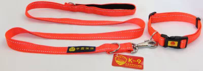 Military dog special leash k9 leash pet leash snap collar
