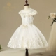 Công chúa váy cô gái đám cưới hoa cô gái pettiskirt từ vai cậu bé lớn máy chủ đàn piano trang phục con váy váy công chúa cho bé gái Váy trẻ em