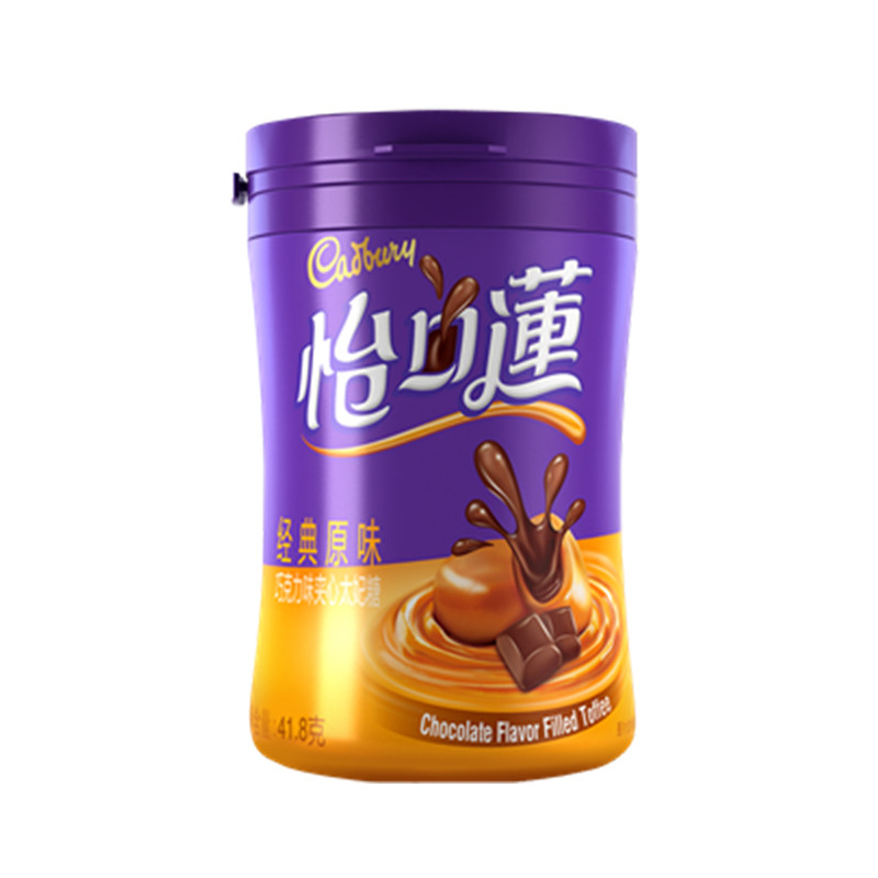 【天猫超市】亿滋怡口莲瓶装经典原味巧克力味夹心太妃糖 41.8g