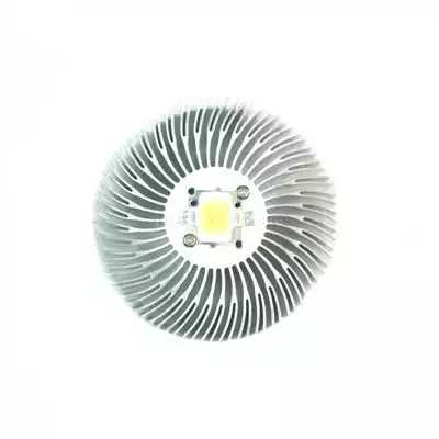 3W5W10W high-power LED LAMP aluminum radiator sunflowers circular heatsinks 90 x12 7mm screws