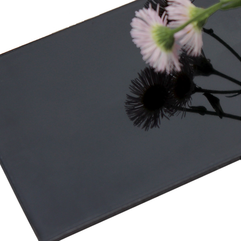 Auspicious aluminum-plastic plate 4mm mm 25 wire high-grade black mirror bending inner wall exterior wall decoration plate manufacturers
