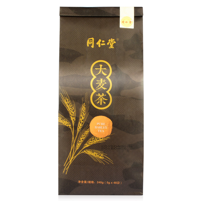 同仁堂大麦茶5g*48袋苦荞 荞麦茶 凉山花草茶 养生茶