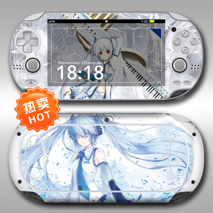 PSV1000 Sticker Pain Machine Sticker Hatsune Miku Snow Hatsune PSVITA Film Game PSV Body Sticker