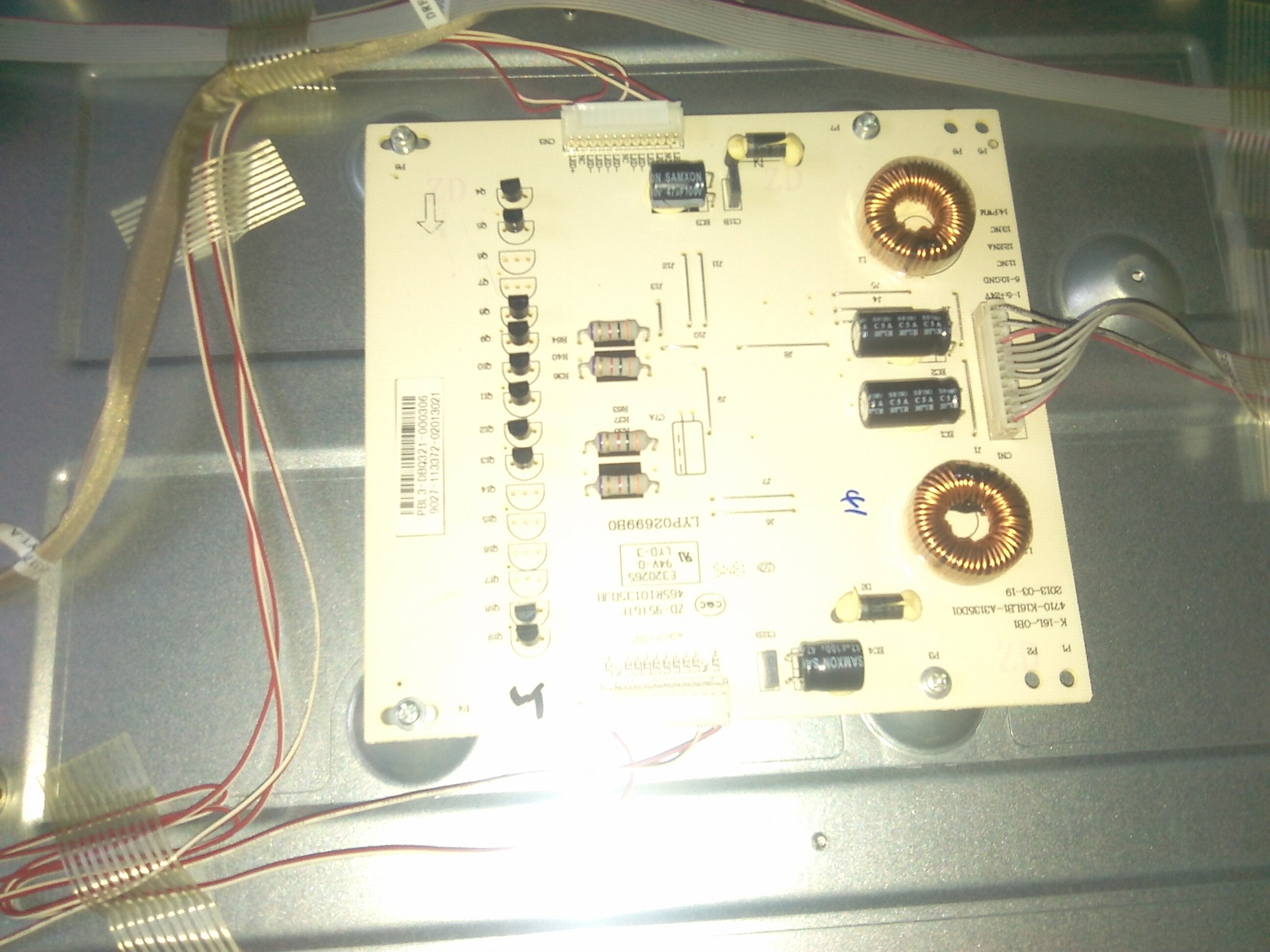 Changhong LCD LED42538E backlight power supply board K-16L-0B1 4710-K16LB1-A3135D01