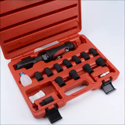 Taiwan Lianxi pneumatic set ratchet wrench Perforated wrench Through-hole elbow Pneumatic screwdriver corner wind 0016
