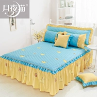 Hàn Quốc công chúa gió dày bông bông bông bedspread giường váy một mảnh tấm trượt 1.2m1.5m1.8m2m - Váy Petti váy giường khách sạn