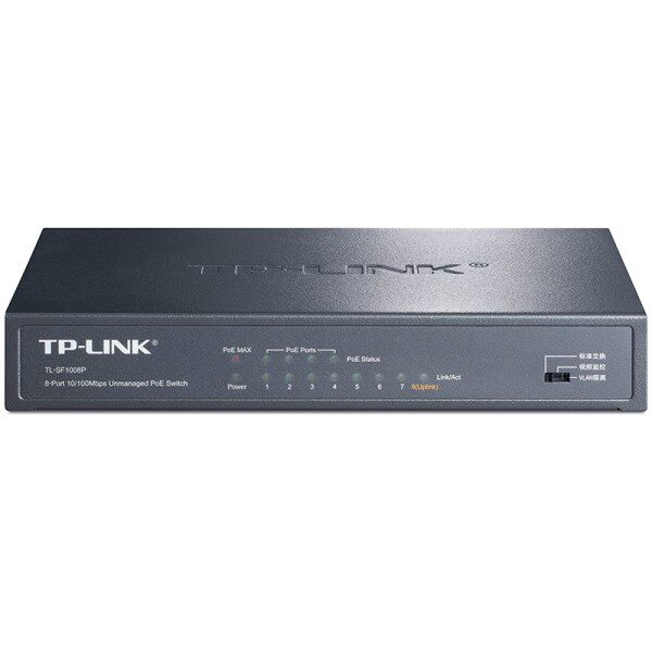 TP-LINK TL-SF1008P 8-port 100M unmanaged PoE switch