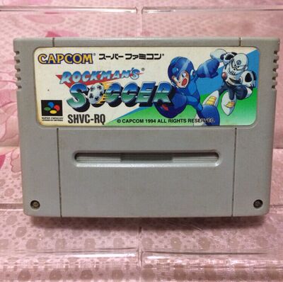 Nintendo SFC Super Host Applicable подлинная игра кассета Mega Man Football