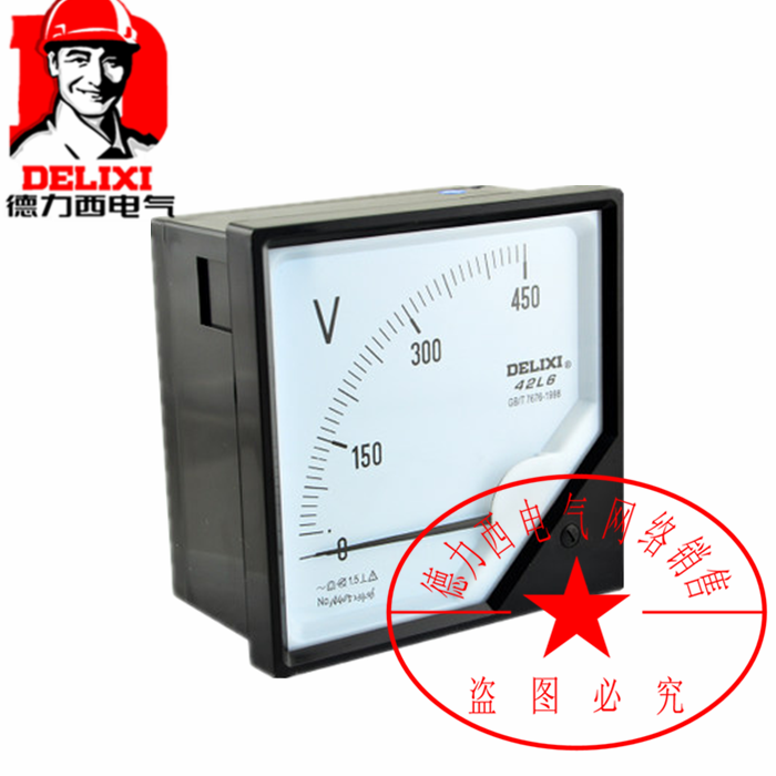 Delixi voltmeter 42L6-V 450v 500V 600V 42C3-V 500v