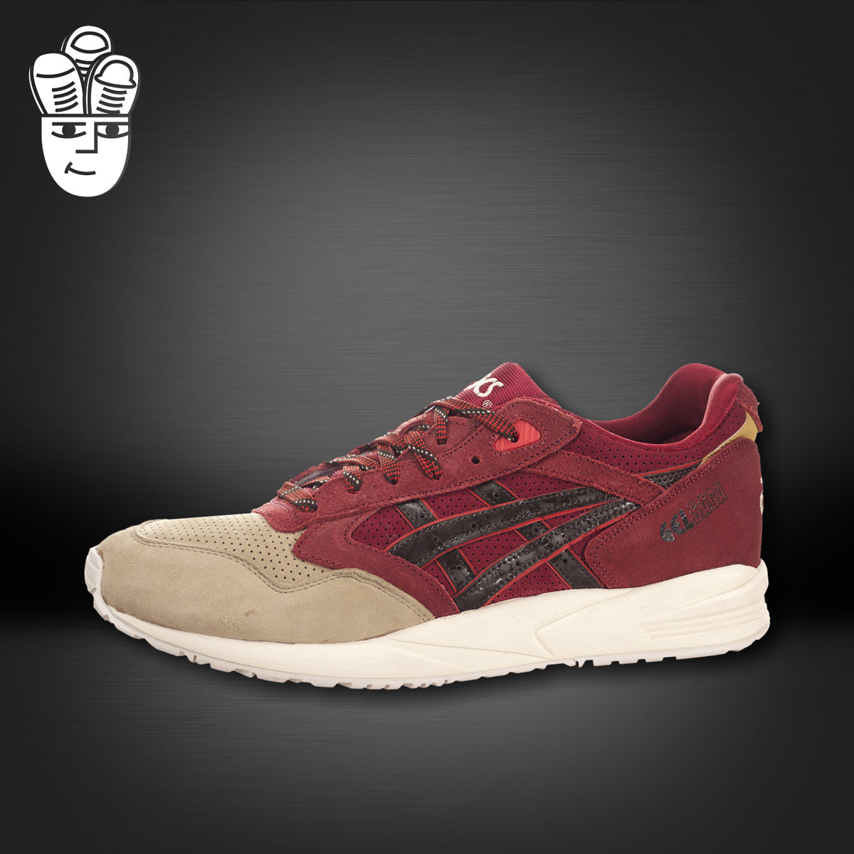 亚瑟士 Asics GEL-Saga 爱世克斯 男子低帮跑鞋 休闲鞋 圣诞限量