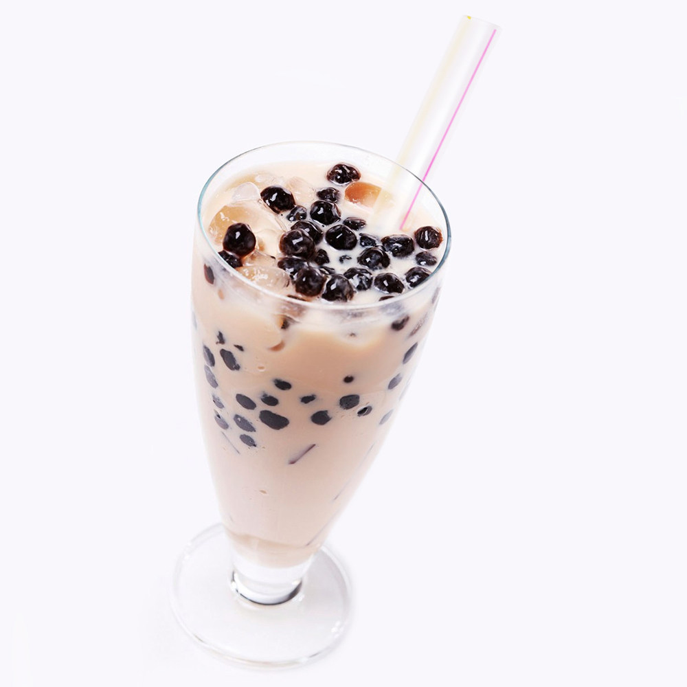 yekee/宜洁珍珠奶茶吸管弯头果汁饮料吸管一次性独立包装产妇必备