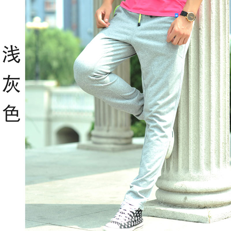 Men's Sweatpants Autumn and Winter New Style Thick Sports Pants Trendy Brand Jogging Pants Casual Plus Size Oversized
