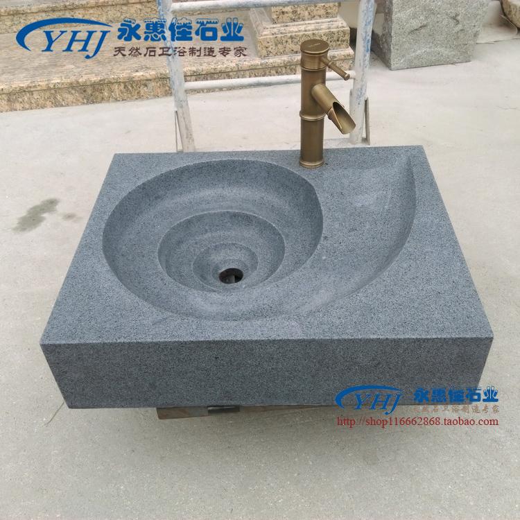 Stone Wash Basin Balcony Marble Washbasin Hotel Dining Room Terrace Basin Boutique Terrace Basin Outdoor Pool