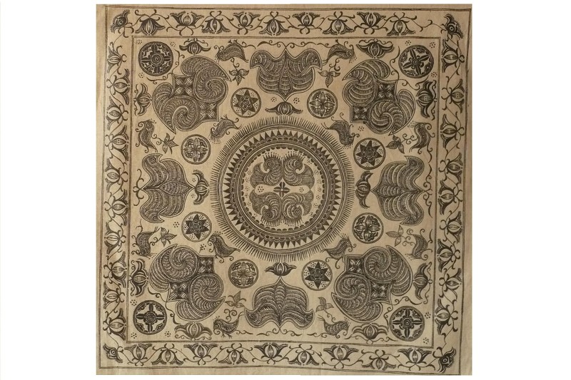 Batik fabric Batik Wall hanging batik photo frame Silk painting Professional batik Batik custom-made pattern custom