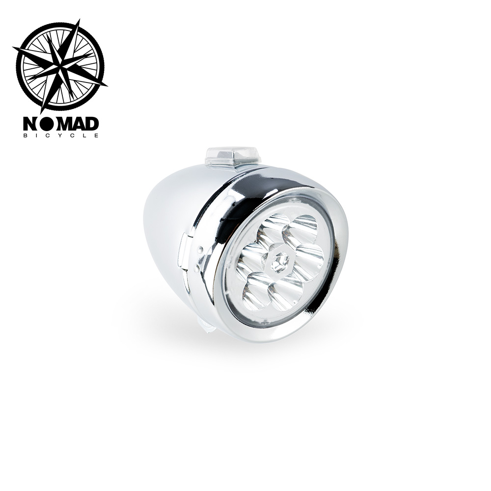 nomad bike front light retro LED battery big front light mountaineering car road city car universal environmental protection lights