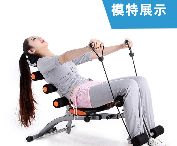 six pack care six-in-one AD abdominal machine sit-up board multi-functional abdominal weight loss fitness equipment