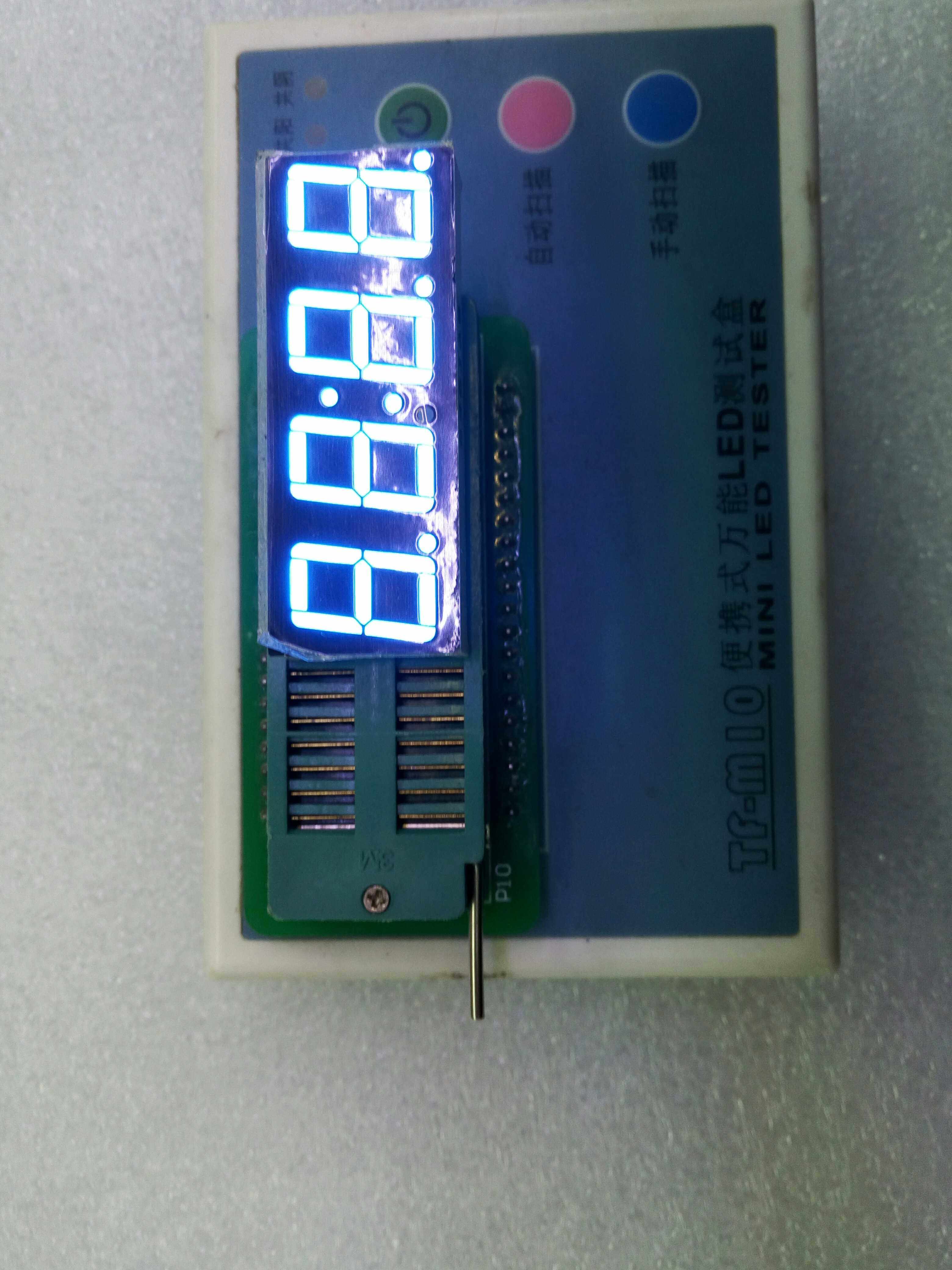 Clock Blu-ray 4-digit clock co-negative 5463AB 5463BB 5465AB 5465BB display