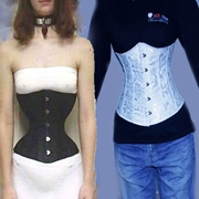 Váy cưới mỏng thoáng khí mùa hè corset hỗ trợ bụng bầu với cúp ngực định hình corset sau sinh để nhận dạ dày 腩 dạ dày