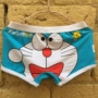 Phim hoạt hình đồ lót nam cotton hơn Doraemon dễ thương quần bốn góc mèo mèo jingle mèo thanh niên quần boxer quần sịp bé trai