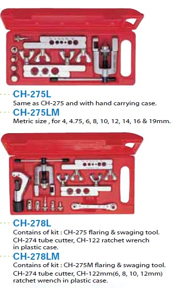 Original dress Taiwan dazzling 45 ° traditional extrusion type tube expander double layer type tube expander suit group dandelion system