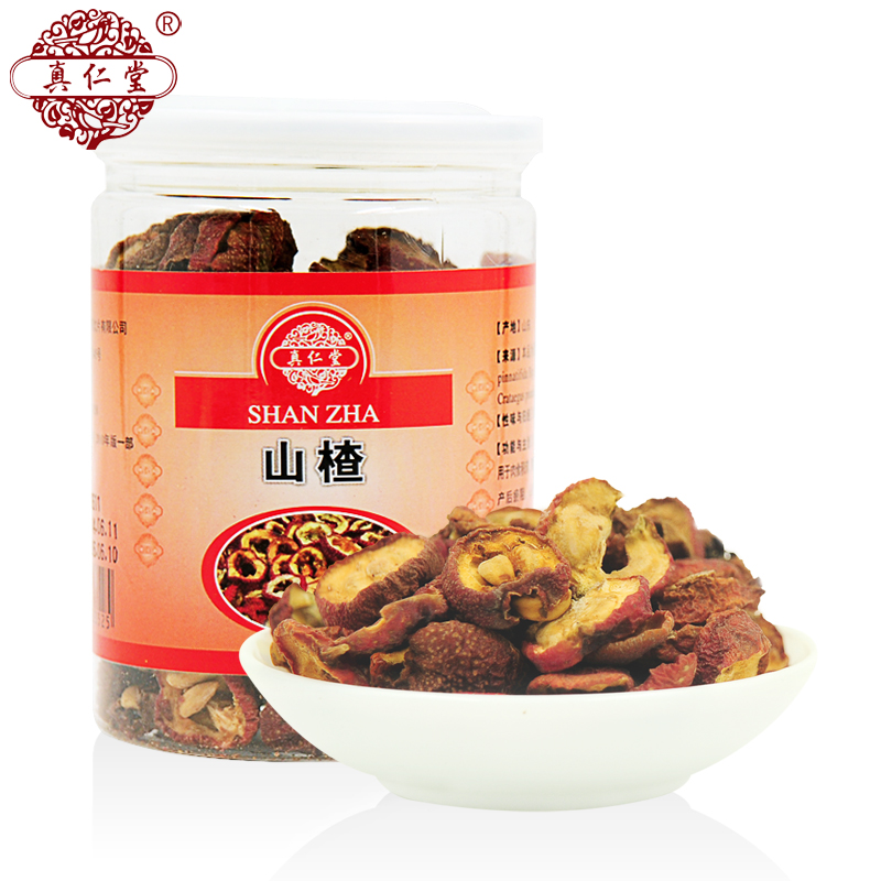 真仁堂山楂100g 新鲜山楂晾干切片 山楂片 泡茶