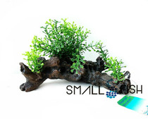 Simulated water plants branches sunken wood fake water plants aquarium decoration scenery fish tank landscaping moss