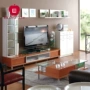 Red apple furniture set kết hợp lưu trữ tủ tủ bàn cà phê tủ TV kết hợp đồ nội thất KT01 mẫu giường đẹp