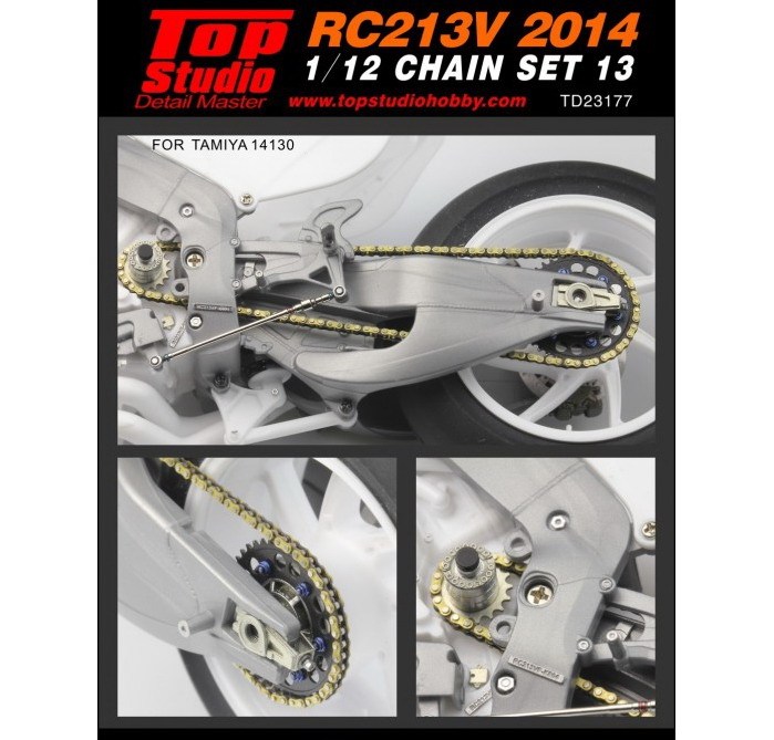 Topstudio Model Modification Parts 1/12 Honda Rc213V 2014 Movable Chain Td23177