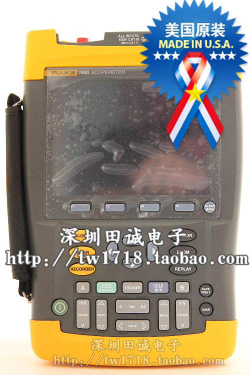 F199B Handheld Oscilloscope Discontinuation Suggestion Check F190-202