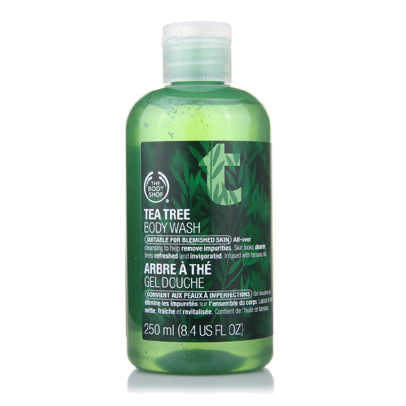 The Body Shop/美体小铺 茶树清爽沐浴露250ml
