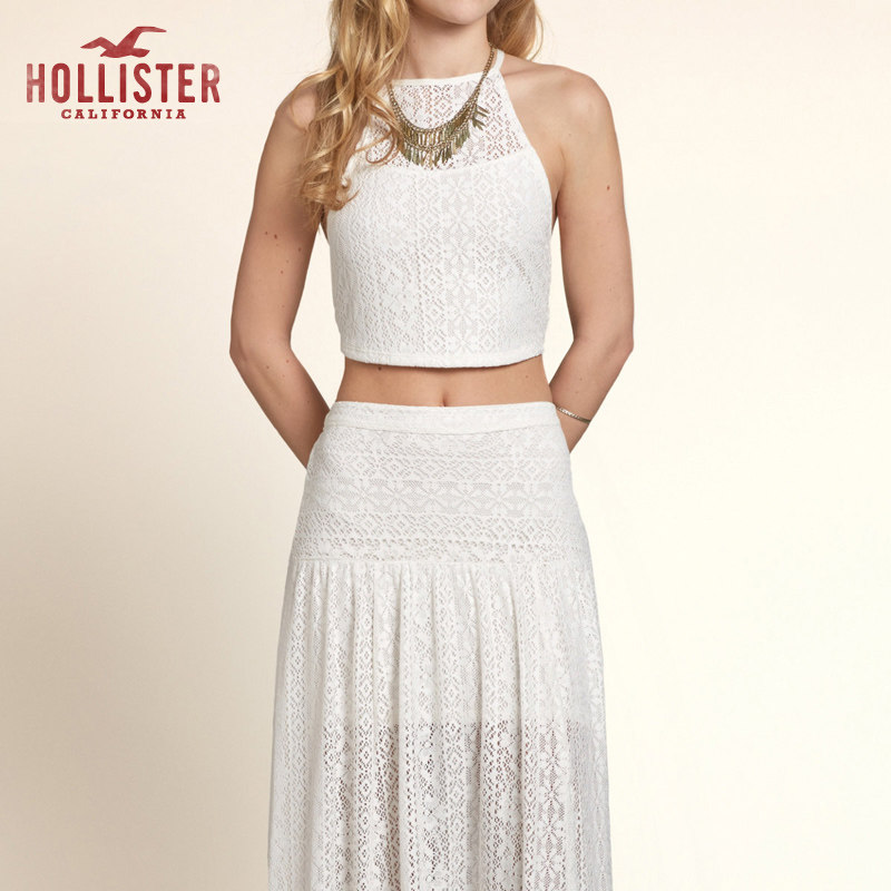Hollister 蕾丝短款上衣 女 87154