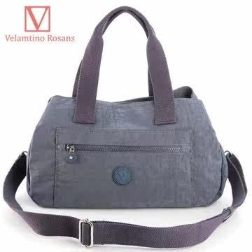 【Velamtino Rosans 】 轻量防水系-小旅行多层收纳手提斜背包-时