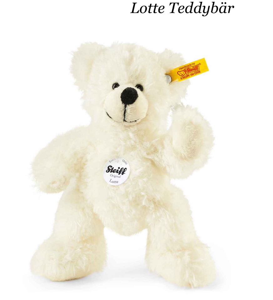 German steiff18 cm lotter teddy bear cuddle with bear 111365 to sleep with bear