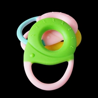 Vòng tay xác thực bé có thể được luộc silicon teether bé mol dính mềm cắn nhai đồ chơi không có bisphenol A - Gutta-percha / Toothbrsuh / Kem đánh răng ngậm ti giả