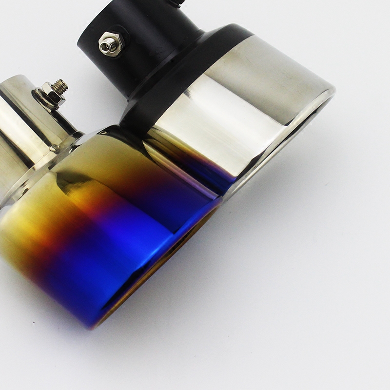 Suitable for JiangHuairui Wind M6M3 tail throat exhaust pipe S3S2 modified exhaust cylinder stainless steel tailpipe decoration accessories