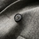 Xi huyện hai mặt cashmere áo khoác ngắn nữ mẫu chec nhỏ phù hợp với kẻ sọc phù hợp với áo khoác hai mặt phù hợp với nữ