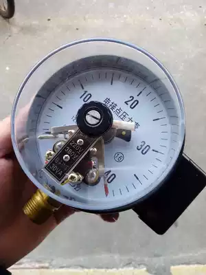 YXC100 30va hydraulic hydraulic magnetic-assisted electric contact pressure gauge 0-40mpa Shanghai Zhengbao instrument