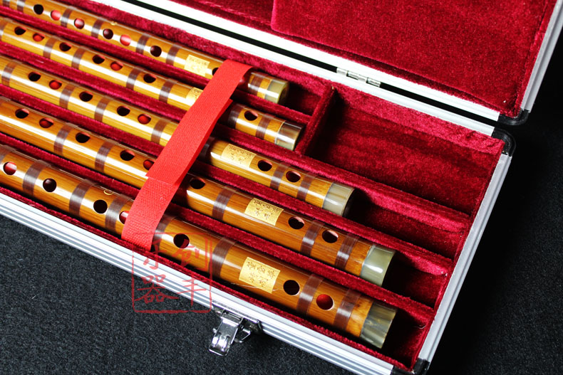 Dong Xuehua flute 8883 professional playing set flute bamboo flute test flute with flute box