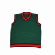 Hàn Quốc chic gió thành phố vest vest nam đôi nam thời trang giản dị không tay áo len đan áo thủy triều